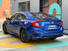 2019 Honda Civic 220TURBO CVT, синий — фото 9