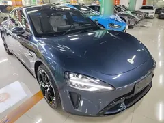 2024 Xiaomi SU7 RWD Long Range Smart Driving, синий — фото 4