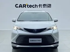 2021 Toyota Sienna 2.5L Hybrid Ultimate, белый — фото 2