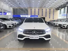 2021 Mercedes-Benz GLC Coupe 260 4MATIC, белый — фото 2