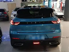 2021 Geely Emgrand S 1.4T CVT Premium, синий — фото 6