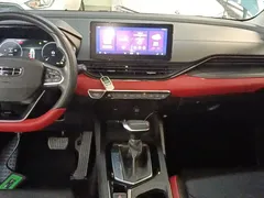 2021 Geely Emgrand S 1.4T CVT Premium, синий — фото 13
