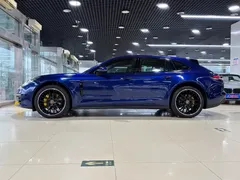 2021 Porsche Panamera 4 Sport Turismo 2.9T, синий — фото 3