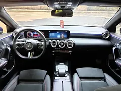 2023 Mercedes-Benz A-Class A 200 L Fashion, синий — фото 6