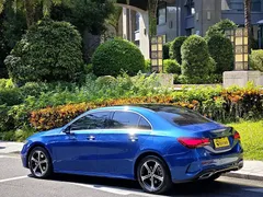 2023 Mercedes-Benz A-Class A 200 L Fashion, синий — фото 26