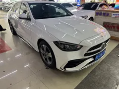 2022 Mercedes-Benz C-Class C 200 L Sport, белый — фото 2