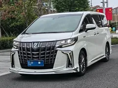 2021 Toyota Alphard Hybrid 2.5L Premium, белый — фото 1