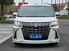 2021 Toyota Alphard Hybrid 2.5L Premium, белый — фото 2