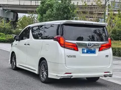 2021 Toyota Alphard Hybrid 2.5L Premium, белый — фото 4