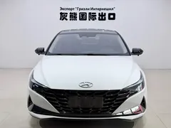 2022 Hyundai Elantra 1.5L CVT LUX Premium, белый — фото 2