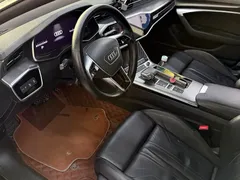 2020 Audi A7 45 TFSI, синий — фото 4