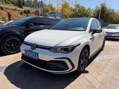 2023 Volkswagen Golf 280TSI DSG R-Line Lite, белый — фото 2