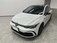 2023 Volkswagen Golf 280TSI DSG R-Line Lite, белый — фото 1