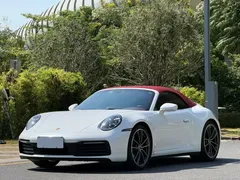 2022 Porsche 911 Carrera Cabriolet 3.0T, белый — фото 3