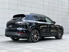 2023 Porsche Cayenne S 2.9T Platinum, чёрный — фото 2