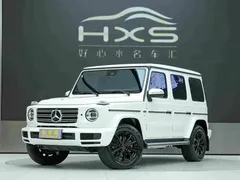 2021 Mercedes-Benz G-Class G 500, белый — фото 1