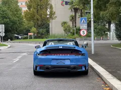 2023 Porsche 911 Carrera 4S Cabriolet 3.0T, синий — фото 4