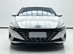 2022 Hyundai Elantra 1.5L CVT LUX Premium, белый — фото 2