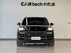 2022 Porsche Cayenne 3.0T Platinum, чёрный — фото 2
