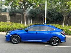 2021 Honda Civic Hatchback 220TURBO CVT, синий — фото 3
