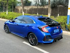 2021 Honda Civic Hatchback 220TURBO CVT, синий — фото 4