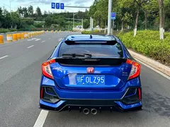2021 Honda Civic Hatchback 220TURBO CVT, синий — фото 5