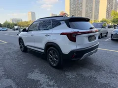2023 Kia Seltos 1.5L CVT Luxury, белый — фото 4