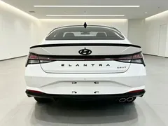 2022 Hyundai Elantra 240TGDi DCT TOP Flagship, белый — фото 4