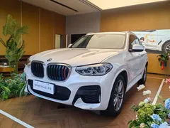 2021 BMW X3, белый — фото 1