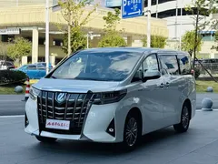 2021 Toyota Alphard Hybrid 2.5L Luxury, белый — фото 1