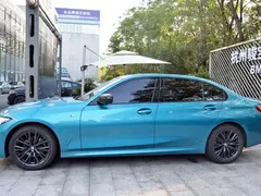 2024 BMW 3 Series 325Li M Sport Night Package, синий — фото 3