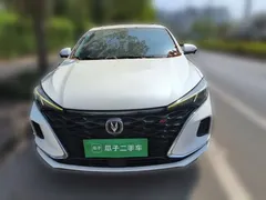 2021 Changan Eado PLUS Blue Whale NE 1.4T GDI DCT Premium, белый — фото 2