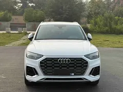 2023 Audi Q5L 40T Luxury Dynamic, белый — фото 2