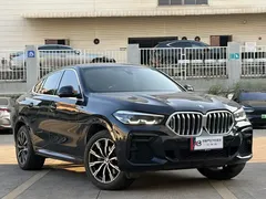2022 BMW X6, чёрный — фото 3