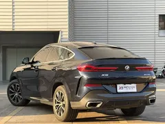 2022 BMW X6, чёрный — фото 5