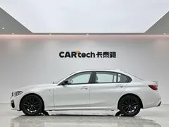 2021 BMW 3 Series 325Li M Sport Night Package, белый — фото 2