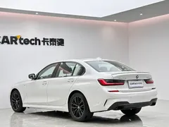 2021 BMW 3 Series 325Li M Sport Night Package, белый — фото 3