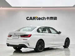 2021 BMW 3 Series 325Li M Sport Night Package, белый — фото 5