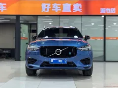 2021 Volvo XC60 4WD Sport, синий — фото 2