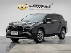 2022 Toyota Highlander 380T 4WD Premium 7-seat, чёрный — фото 1