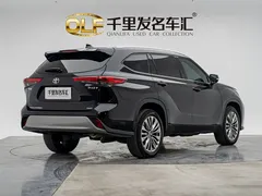 2022 Toyota Highlander 380T 4WD Premium 7-seat, чёрный — фото 2