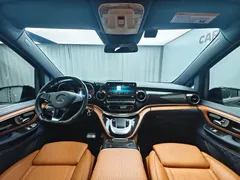 2022 Mercedes-Benz V-Class V 260 L Long Wheelbase Premium, чёрный — фото 4