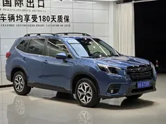 2022 Subaru Forester 2.0i AWD Luxury EyeSight, синий — фото 3