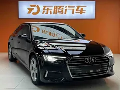 2021 Audi A6L 55 TFSI quattro Premium, чёрный — фото 3