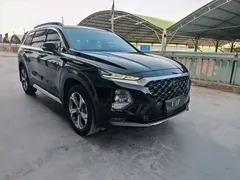 2020 Hyundai Santa Fe 380 TGDi AT 4WD DLX HTRAC, чёрный — фото 3