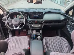 2020 Hyundai Santa Fe 380 TGDi AT 4WD DLX HTRAC, чёрный — фото 8