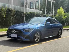 2022 Mercedes-Benz C-Class C 200 L Sport, синий — фото 1