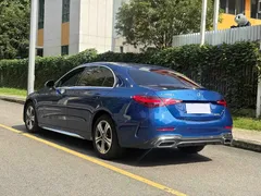 2022 Mercedes-Benz C-Class C 200 L Sport, синий — фото 6