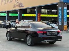 2022 Mercedes-Benz E-Class E 300 L Luxury, чёрный — фото 20