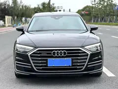 2022 Audi A8L 50 TFSI quattro Comfort Collector's Edition, чёрный — фото 2